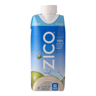 Zico 100%天然椰子水 330ml*12