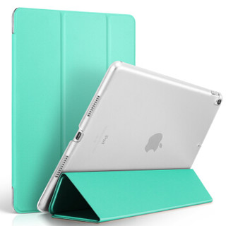 VALK 苹果iPad Air 2019 10.5英寸保护套 平板电脑Pro保护壳 轻薄防摔三折支架皮套 透明薄荷绿