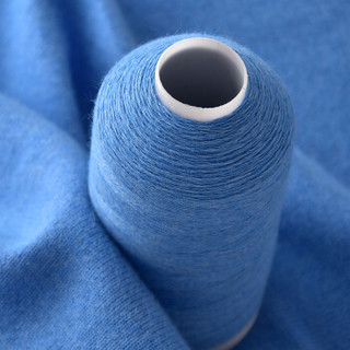 依尚 羊绒线 毛线 26/2中细线 手编机织均可 婴儿宝宝毛线 围巾线M04 天蓝色