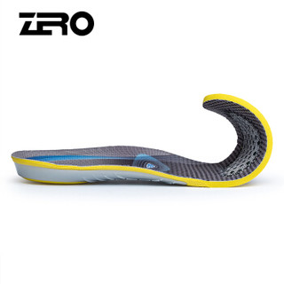 零度(ZERO)健康鞋垫男 男女款磁石红外线舒适透气功能鞋配件 D7303GA 灰色 40