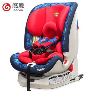 感恩普罗米儿童安全座椅 婴儿宝宝汽车儿童安全座椅 isofix0-6岁 超人