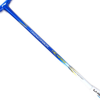 李宁（LI-NING）全碳素羽毛球拍单拍 初学者拍 HC系列轻拍 HC1250 蓝色 未穿线