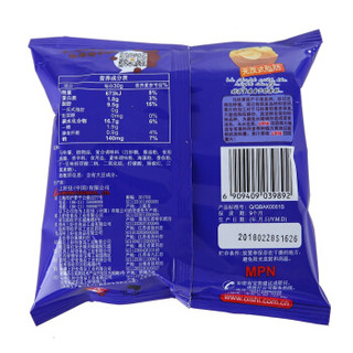 上好佳（Oishi）田园薯片（烤肉味）16g*25袋 膨化零食大礼包组合装办公室食品