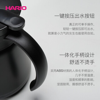 日本HARIO V60不锈钢保温咖啡壶双层便携真空隔热水壶VHS 白色