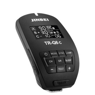 金贝（JINBEI）TR-Q6C TTL无线遥控触发 1/8000s高速引闪器 手机智能遥控 佳能款