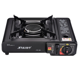 商品金宇(jinyu) 红外线卡式炉抗风野餐露营炉具便携燃气烧烤炉子野外