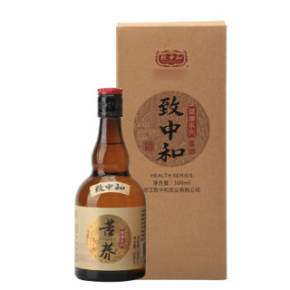 致中和 健康系列 苦荞酒 42度 500ml*6瓶 整箱装