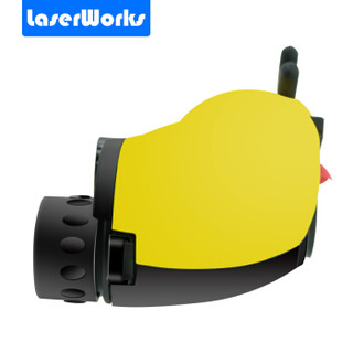 镭沃（LaserWorks）双筒望远镜卡通小鸟儿童玩具高倍高清袖珍便携