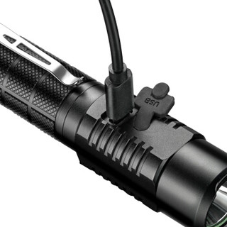 神火（supfire）A3强光手电筒 远射USB直充迷你家用防身户外骑行LED灯