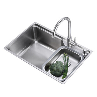 悍高（HIGOLD）920079-5101W 优质304不锈钢水槽 厨房水槽大单槽水槽龙头套装 厨房洗菜盆洗碗池