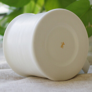 圭宝 心动系列 陶瓷马克杯 300ml 白色
