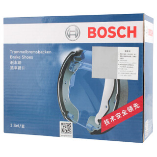 博世（BOSCH）刹车蹄后蹄 标致206/207/荣威350/爱丽舍/富康/力帆520 厂商直送 0986AB3807