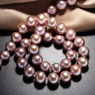 卡雷尼奥.杜兰 XL02030 淡紫色淡水珍珠项链近圆形女款 45cm