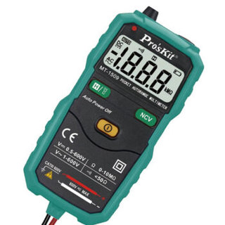 宝工（Pro'sKit） MT-1509-C 万用表智能型袖珍型自动电压表