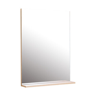 安住（Enzorodi）ERV52029W-W-T 白色多层实木简约 浴室柜(带镜子) 1000mm宽