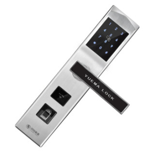 玥玛yuema指纹锁智能锁电子密码锁家用防盗门锁手机app远程操控fp1111