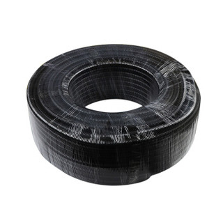 海乐（Haile）塑料波纹管外径21.2mm 加厚PP阻燃 黑色保护软管 穿线管防水防尘 BW-20 100米/卷