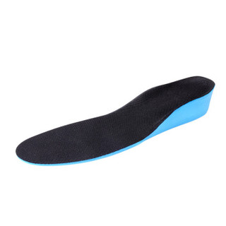 ELEFT 屈臣氏获奖品牌 ELEFT 超轻盈增高鞋垫 隐形软垫全垫 黑色2CM