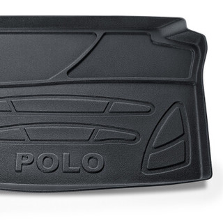上汽大众（Volkswagen）汽车用品 4S店原厂配件尾箱垫后备箱垫 汽车用品 行李箱垫黑色 POLO劲情/New Polo