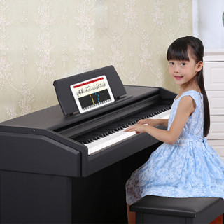 美德威MIDWAY 电钢琴88键重锤电子钢琴  智能数码钢琴 MP2000X黑色升级版