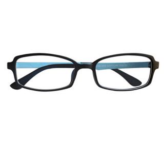 云忆 防蓝光 办公游戏平光护目眼镜1706-3058 COL.15黑色框蓝镜腿