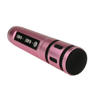 OWN B10 手机麦克风 网络直播主播K歌专用话筒麦克风苹果安卓通用 粉色
