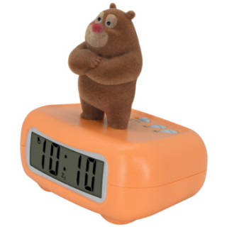 商品txl闹钟熊出没儿童闹钟语音学生钟熊熊乐园宝宝叫懒虫起床会说话