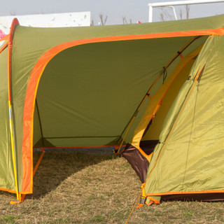 喜马拉雅户外3-4人套装 一室一厅家庭自驾游野外防雨露营野营帐篷 碧水名筑3