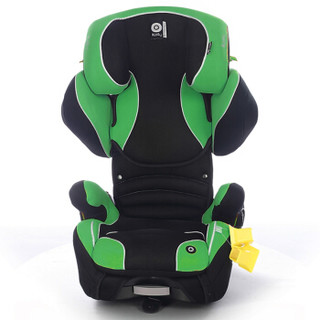 Kiddy/奇蒂 儿童安全座椅 德国品牌 汽车用宝宝坐椅 isofix硬接口 领航者fix  (3岁-12岁) 深绿