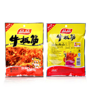 品品 休闲零食 烧烤味零食小吃牛板筋85g