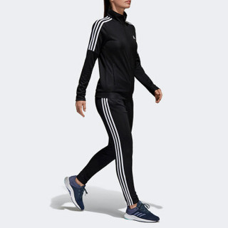 adidas 阿迪达斯 TRACKSUIT系列    运动套装女款 网羽夹克球服 春秋休闲跑步外套 羽毛球服 黑色 L码 BK4695