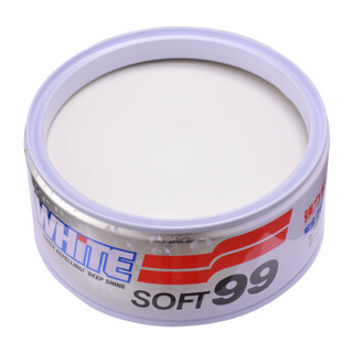 SOFT99 丽彩白蜡 350g 白色车专用