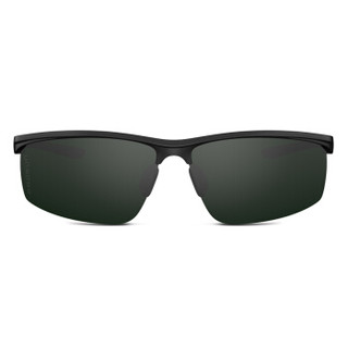 保圣（prosun）太阳镜 男士司机驾驶镜偏光运动镜墨镜 PS9012 C19镜框亮黑/镜片绿片