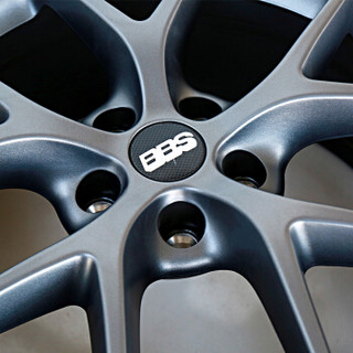 BBS SR款式汽车轮毂 德国原装进口 8.5x19英寸 亚光钛色 福特福克斯捷豹路虎沃尔沃S60