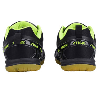 斯帝卡STIGA斯蒂卡 乒乓球鞋女款 超轻透气乒乓球运动鞋 CS-2611 黑绿 38