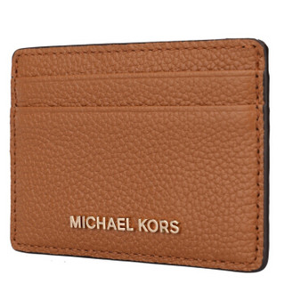 MICHAEL KORS 迈克·科尔斯 MONEY PIECES系列 MK女包 牛皮卡包 32F7GF6D0L ACORN浅棕色