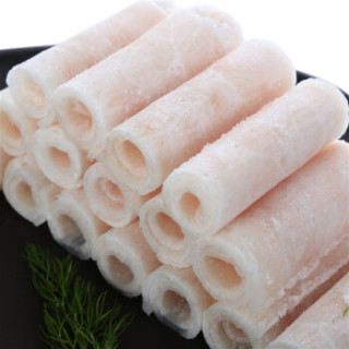 商品坤兴 冷冻巴沙鱼卷(溜溜鱼卷)越南进口 火锅食材 318g/盒 海鲜