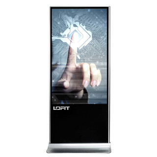 洛菲特（LOFIT）49英寸立式触控广告机 智能安卓网络数字标牌 落地竖屏触摸一体机 免费安装 （LFT190M-H2）