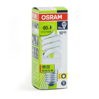 OSRAM/欧司朗 节能灯 T2 220V 14W/865 14W