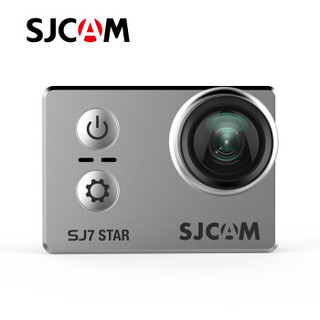 SJCAM SJ7 STAR （银色）运动摄像机 4K高清 户外航拍潜水防水防抖运动相机