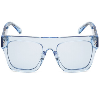 丝黛拉麦卡妮Stella McCartney eyewear 太阳镜儿童款 方框墨镜 SK0040S-005 浅蓝色镜框浅蓝色镜片 45mm