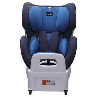 Drom 儿童汽车安全座椅 宝宝安全座椅 海豚座 0-4岁正反向安装ISOFIX 3C认证  柏林蓝