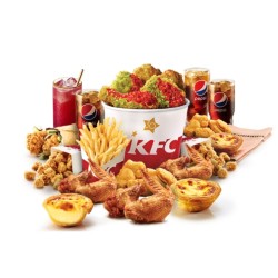 KFC 肯德基 热辣欢享餐(3-4人)单次券