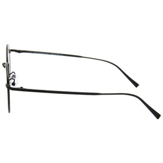 Zegna 杰尼亚 男款黑色镜框黑色镜腿光学眼镜框眼镜架 EZ5113D 002 50MM