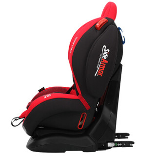 惠尔顿（Welldon）皇家宝3 汽车儿童安全座椅ISOFIX正反向安装 3C认证 0-4-6岁 宝石红