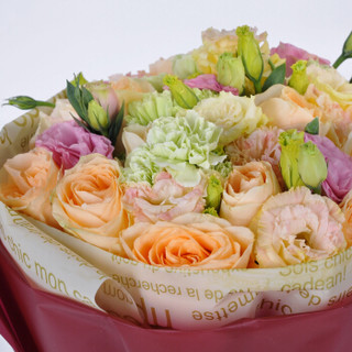 世纪奥桥 鲜花花束 情人节礼物 生日鲜花 送亲人送女友 鲜花速递 京东之家内供