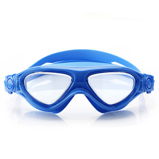 羽克泳镜儿童游泳眼镜高清防水防雾大框男女童游泳装备SG1560