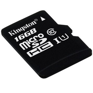 金士顿（Kingston）16GB 80MB/s TF(Micro SD)Class10 UHS-I存储卡  一箱1000片