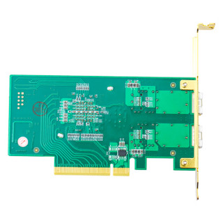 szllwl 599万兆金卡 [企业级金卡]万兆网卡 PCI-E双口INTEL82599ES芯片X520服务器光纤网卡