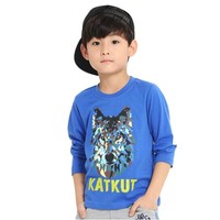 Katkut 咔酷德 男童长袖T恤